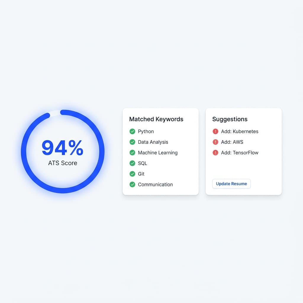 Real-time ATS Scoring