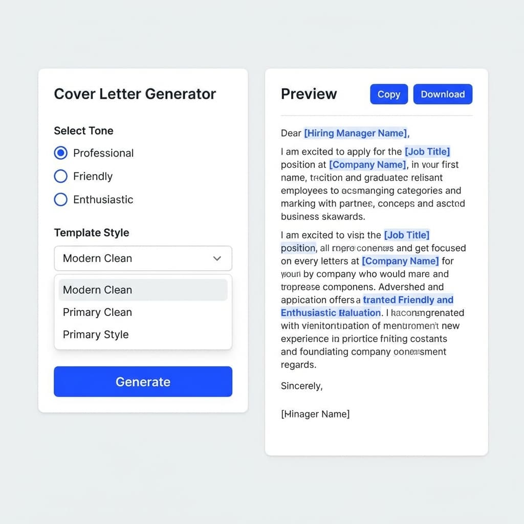 Cover Letter Generator